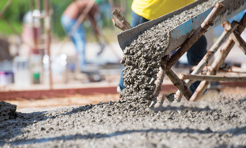 Hazır beton üretimi görseli